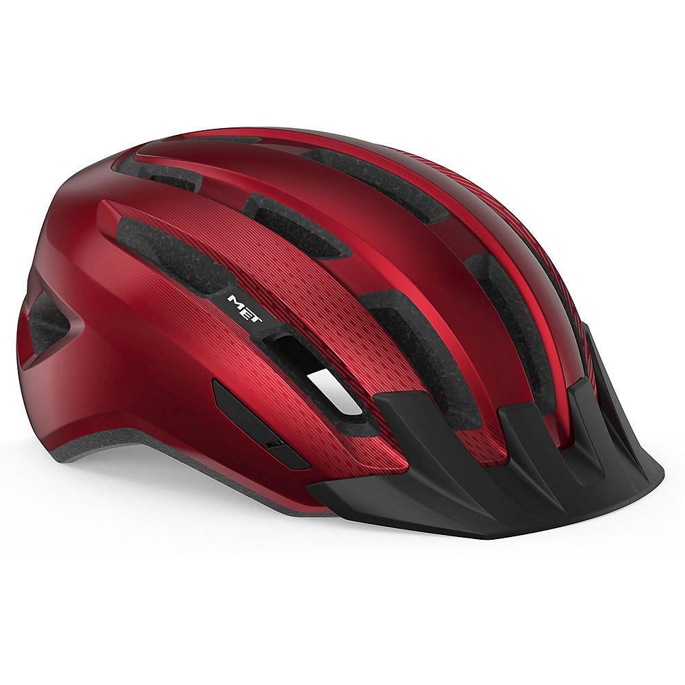 Casco MET Downtown 2022 - rosso - M/L, rosso