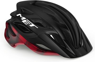 MET Veleno Helmet (Mips) 2022 - Black Red - S}, Black Red