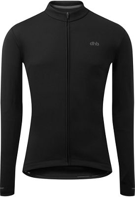 dhb Long Sleeve Thermal Cycling Jersey - Black - M}, Black