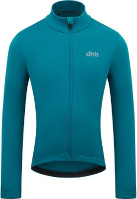 dhb Kids Long Sleeve Thermal Jersey - Ocean Depths - 10-12 Years}, Ocean Depths