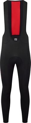 Cuissard long à bretelles dhb Aeron FLT Roubaix 2.0 - Noir/Rouge - M, Noir/Rouge