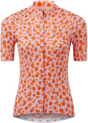 dhb Moda Womens SS Jersey (SAFFRON) - Pink-Orange - UK 12}, Pink-Orange