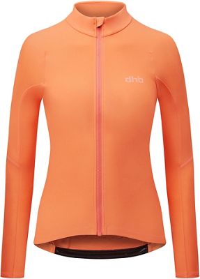 dhb Aeron Lab Womens Thermal Jersey - Nectarine - UK 8}, Nectarine