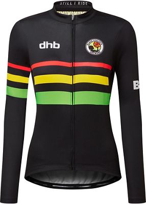 dhb BCN Moda Thermal Long Sleeve Jersey - Black - UK 12}, Black