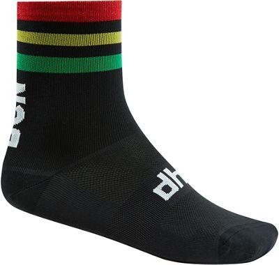 dhb BCN Socks - Black-Multi - S/M}, Black-Multi