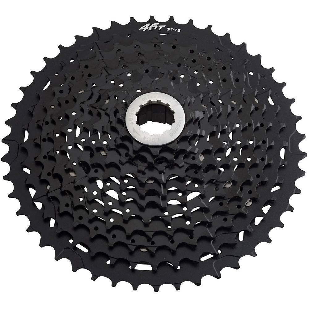 microSHIFT XCD 11 G113 11 Speed Cassette - Noir} - 11-46t}, Noir}