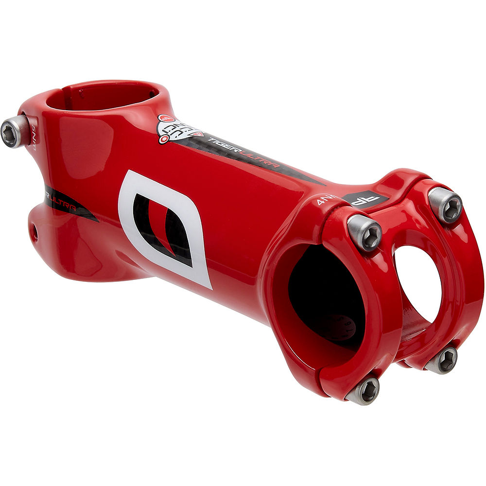 Most Tiger Ultra 3k Carbon Stem - Rouge - 1.1/8, Rouge