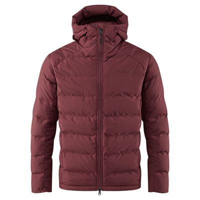 Föhn Bonded Down Jacket - Burgundy - L}, Burgundy