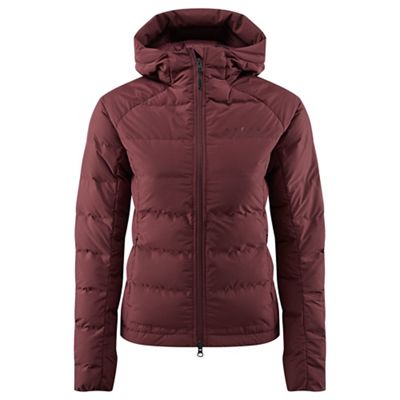 Föhn Womens Bonded Down Jacket - Burgundy - UK 8}, Burgundy