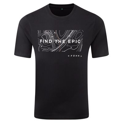 Maglietta maniche corte Föhn Logo Contour - nero, nero