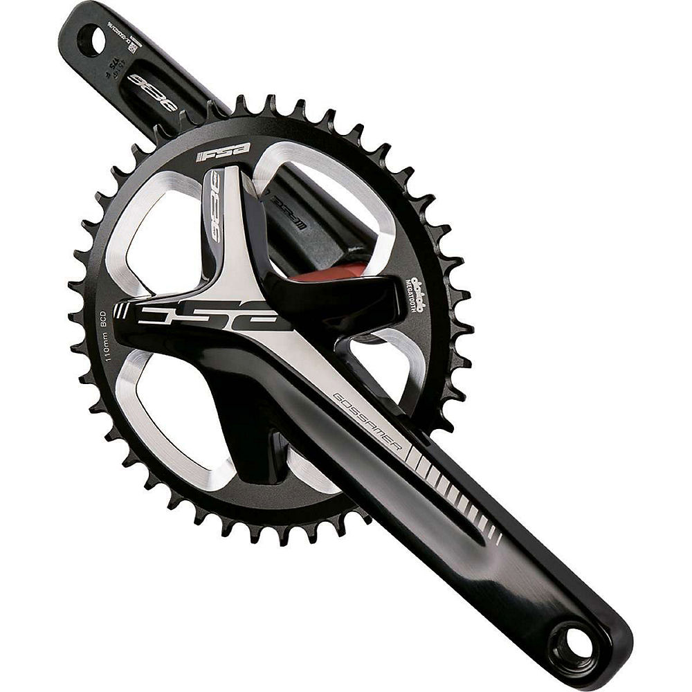 Pédalier FSA Gossamer Pro ABS (BB386EVO) - Noir - 110mm, Noir