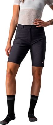 Castelli Women's Unlimited Baggy Shorts - Black - L}, Black