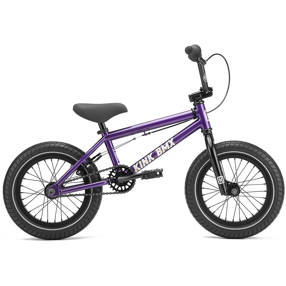 Kink Pump 14" BMX Bike 2022 - Gloss Digital Purple, Gloss Digital Purple