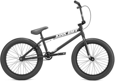 Kink Curb BMX Bike 2022 - Matte Black Metal - 20", Matte Black Metal