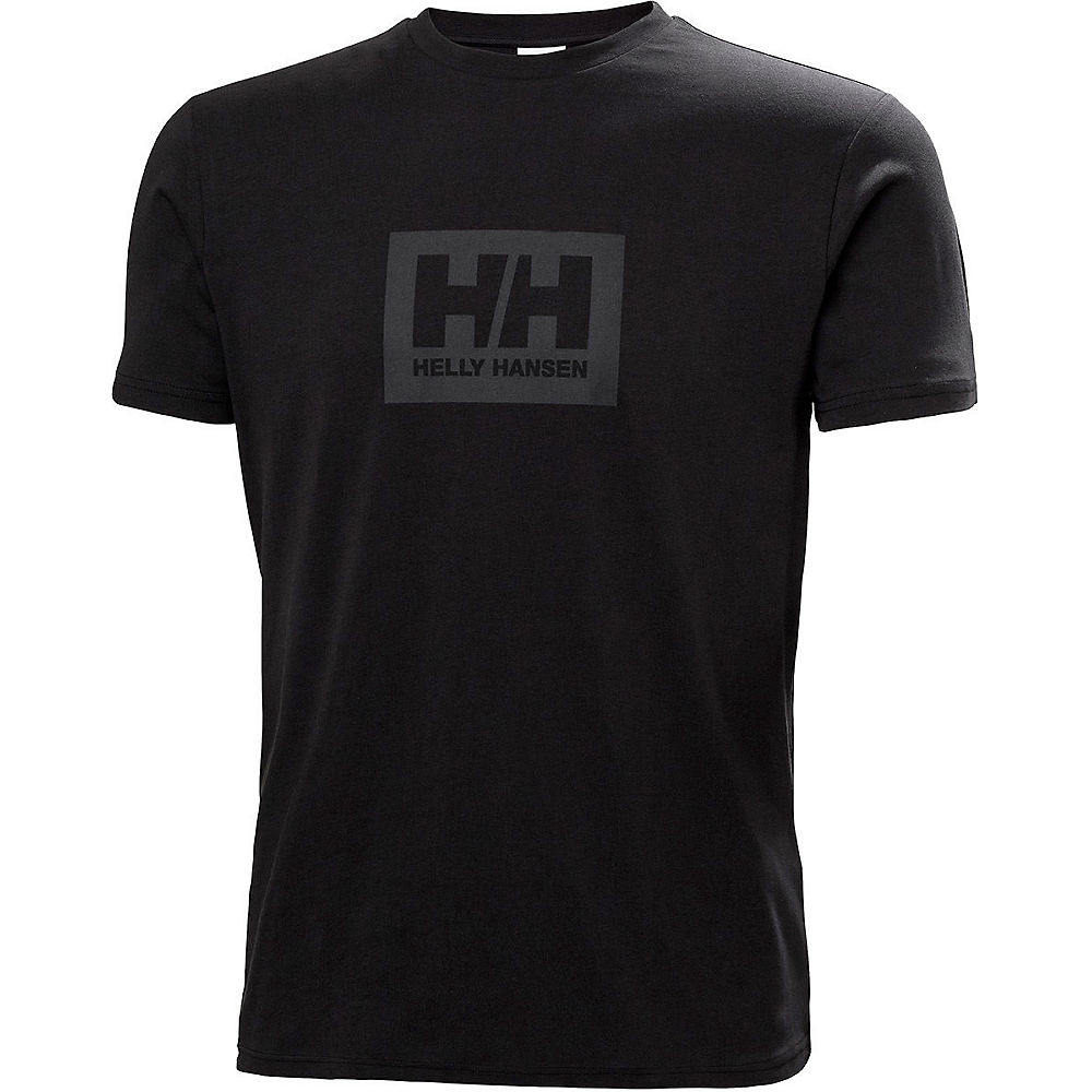 Helly Hansen HH Box Tee AW21 - Black - L}, Black