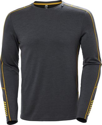 Helly Hansen Lifa Merino Lightweight Crew Baselayer AW21 - Slate - M}, Slate