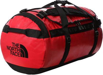 The North Face Base Camp Duffel (Large) AW21 - TNF Red-TNF BLK - One Size}, TNF Red-TNF BLK