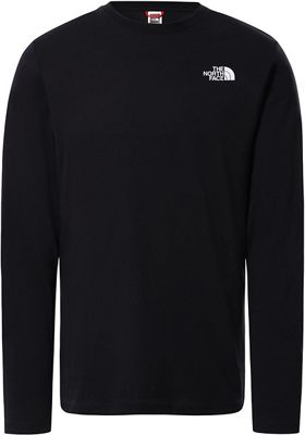 The North Face Long Sleeve Red Box Tee AW21 - TNF Black - XXL}, TNF Black