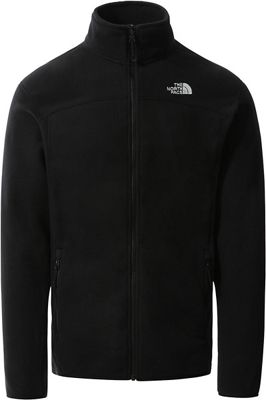 The North Face 100 Glacier Full Zip Fleece AW21 - TNF Black - L}, TNF Black