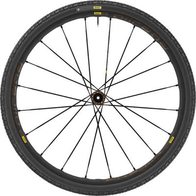 Mavic Allroad Pro Disc Centre-Lock Front Wheel - Black - 700c}, Black