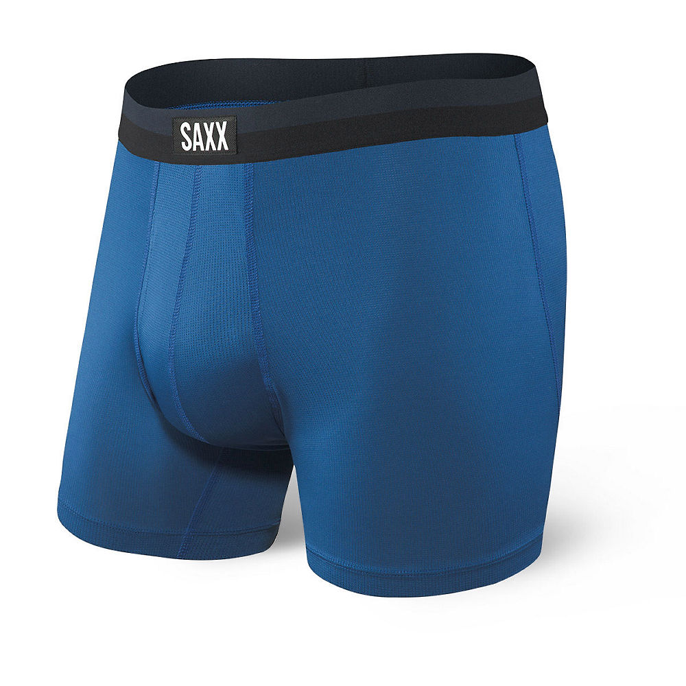 SAXX Sport Mesh Boxer Brief Fly AW21 - CITY BLUE, CITY BLUE