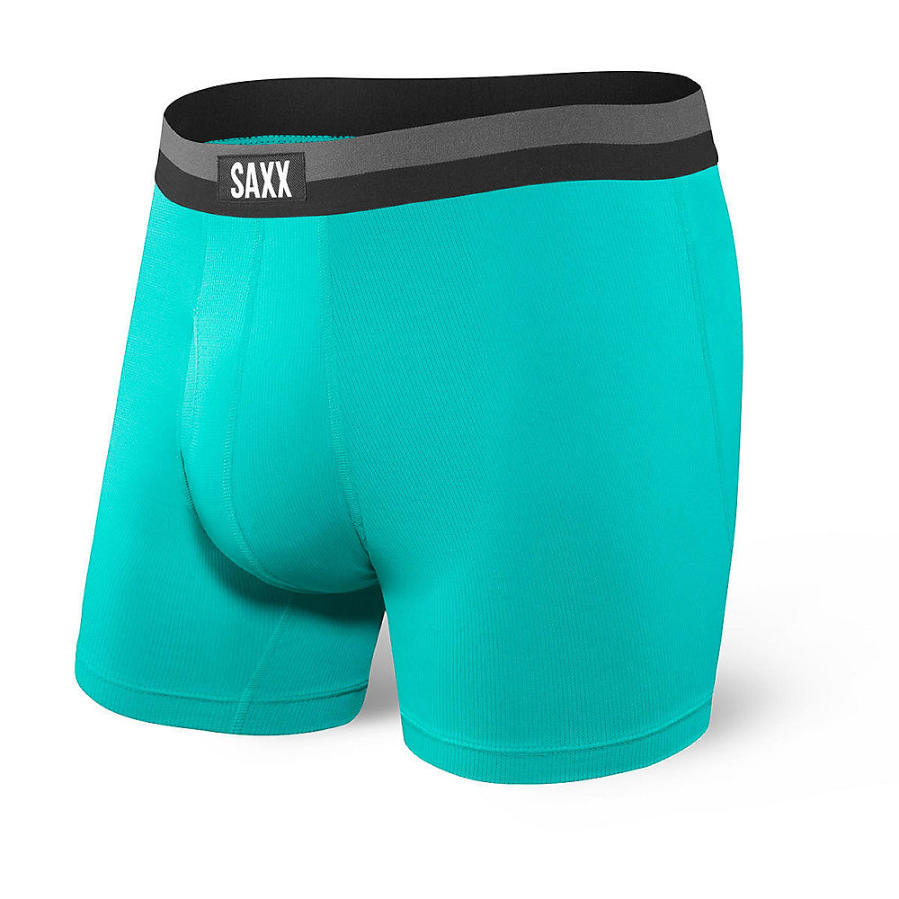SAXX Sport Mesh Boxer Brief Fly AW21 - Teal, Teal