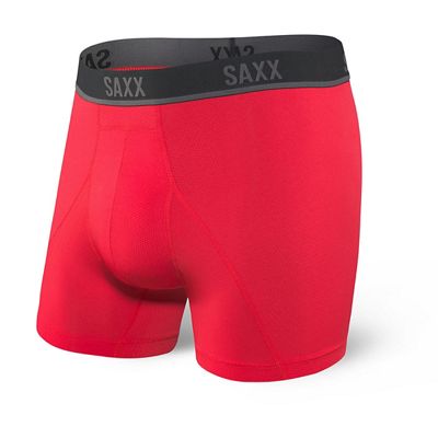 SAXX Kinetic HD Boxer Brief - Red - XL, Red