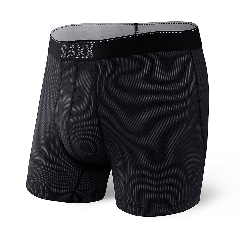 SAXX Quest Boxer Brief Fly AW21 - Black II, Black II