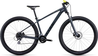 Cube Aim Pro Hardtail Bike 2022 - Grey - Flash Yellow - XL, Grey - Flash Yellow