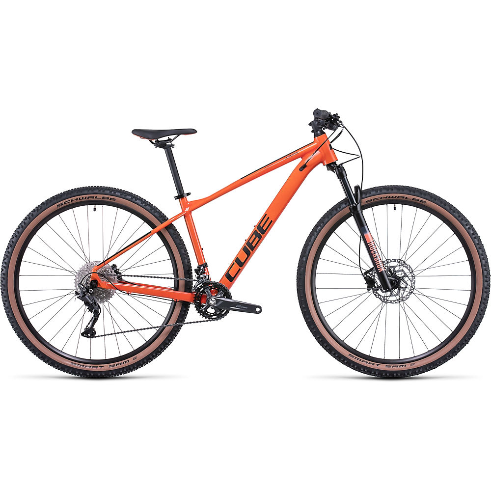 Cube Attention Hardtail Bike 2022 - Burnt Orange - Black, Burnt Orange - Black