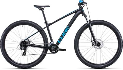 Cube Aim Hardtail Bike 2022 - Black - Blue - XL, Black - Blue