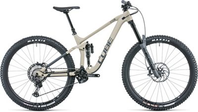 Cube Stereo ONE77 Race Suspension Bike 2022 - Desert - Grey - XL, Desert - Grey