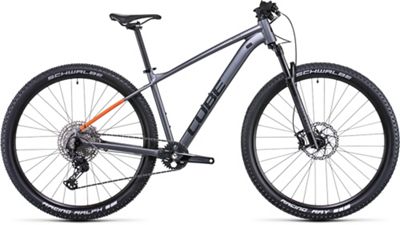Cube Reaction Pro Hardtail Bike 2022 - Grey - Orange - XL, Grey - Orange