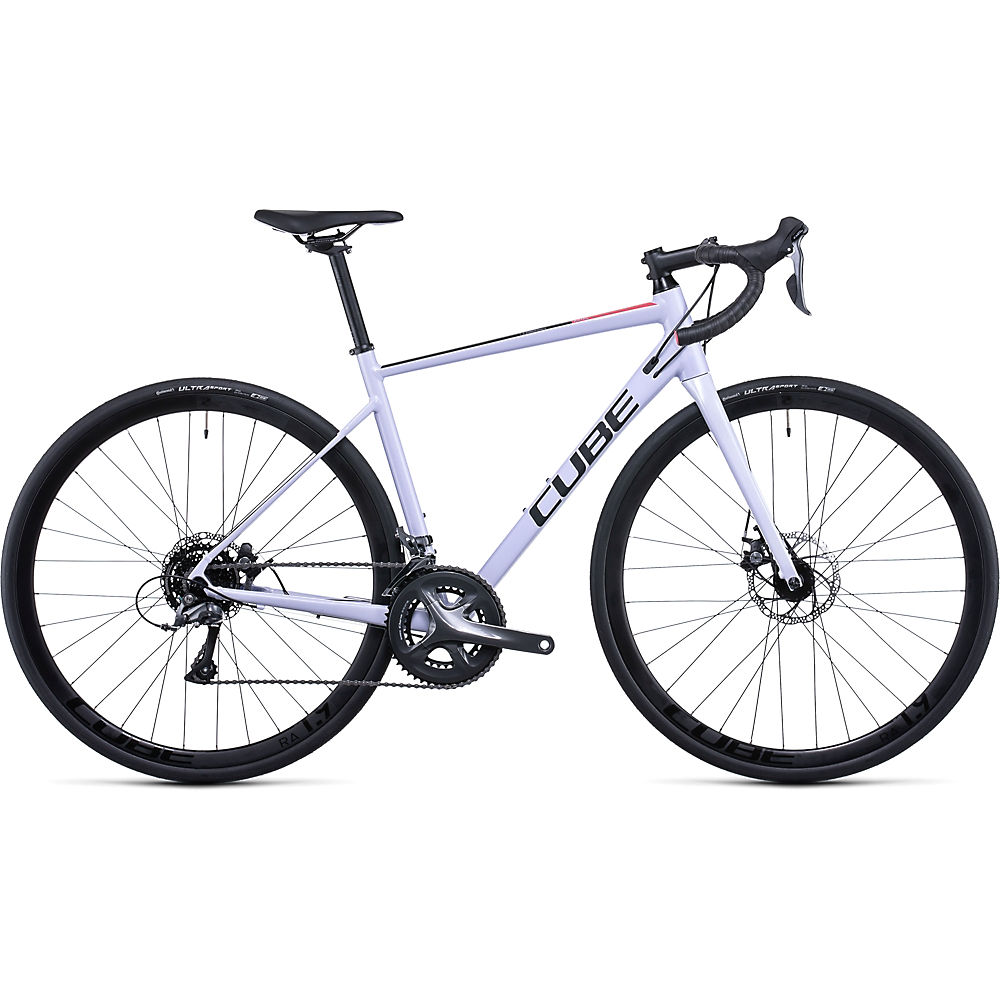Cube Axial WS Road Bike 2022 - Violet White - Coral - 53.5cm (21"), Violet White - Coral