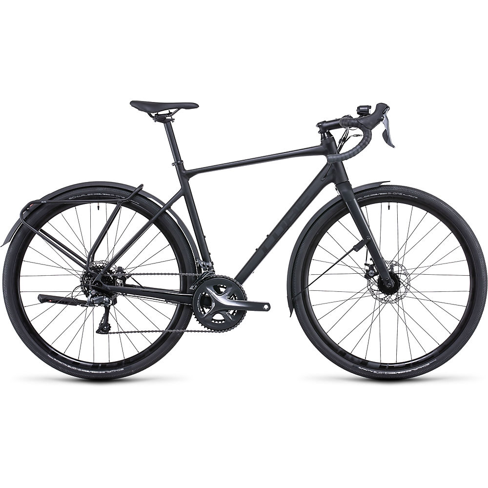 Cube Nuroad FE Road Bike 2022 - Black - Metal Grey - XS, Black - Metal Grey