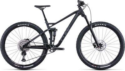 Cube Stereo 120 Race Suspension Bike 2022 - Black Anodized - M, Black Anodized