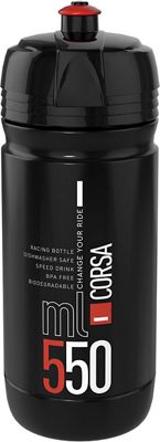 Elite Corsa 550ml Bottle 2021 - BLACK-RED, BLACK-RED