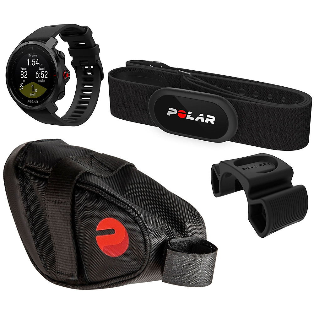Image of Polar Vantage V2 GPS Watch Cycling Bundle - Black, Black