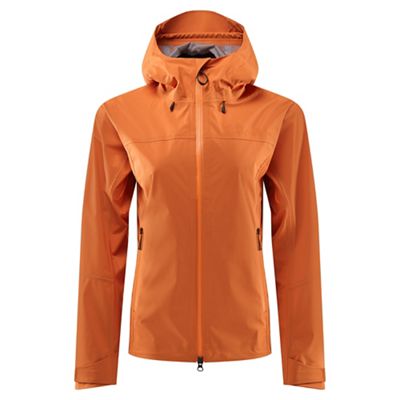 Föhn Women's Supercell 3L Waterproof Jacket - Harvest Pumpkin - UK 12}, Harvest Pumpkin