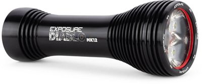 Exposure Diablo MK12 TAP Front Light - Black - Helmet/Bar Mount}, Black