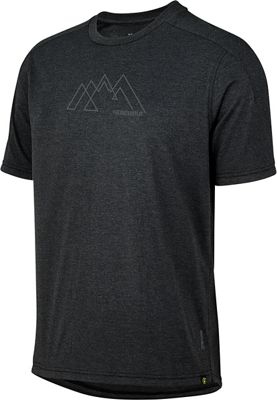 IXS Flow Tech Tee (Getoutandplay) 2022 - Black - S}, Black