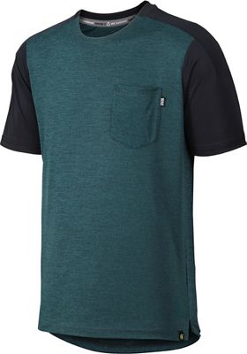 IXS Flow X Short Sleeve MTB Jersey 2022 - Everglade Black - XXL, Everglade Black