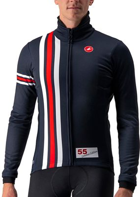 Giacca da ciclismo Castelli Hollywood Windstopper - Cannonball Saville Blue, Cannonball Saville Blue