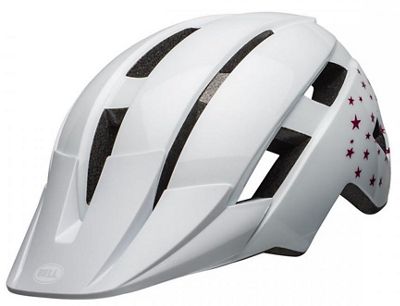 Bell Kids Sidetrack II Helmet SS21 - Stars Gloss White - XS, Stars Gloss White