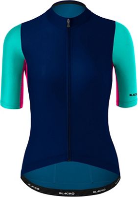 Black Sheep Cycling Women's Essentials Team SS Jersey AW21 - Midnight Atlantis - XS, Midnight Atlantis