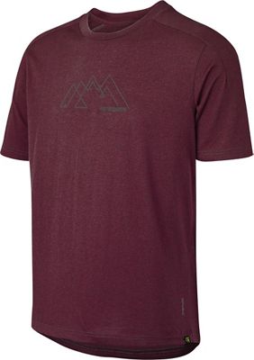 IXS Kids Tech Tee (Getoutandplay) 2022 - Raisin - M}, Raisin