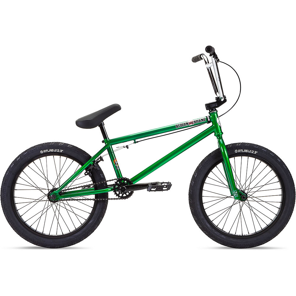 Stolen Heist BMX Bike 2022 - Dark Green - Chrome} - 20