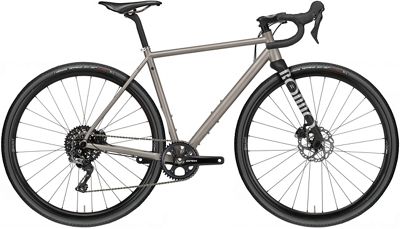 Rondo RUUT TI Gravel Bike 2022 - Titanium - Black, Titanium - Black