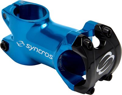 Syncros Gloss Alloy Stem - Blue-Black - 1.1/8", Blue-Black