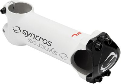 Syncros FL Alloy Stem - White-Black - 1.1/8", White-Black